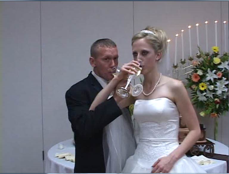 Cutting of the Wedding Cake