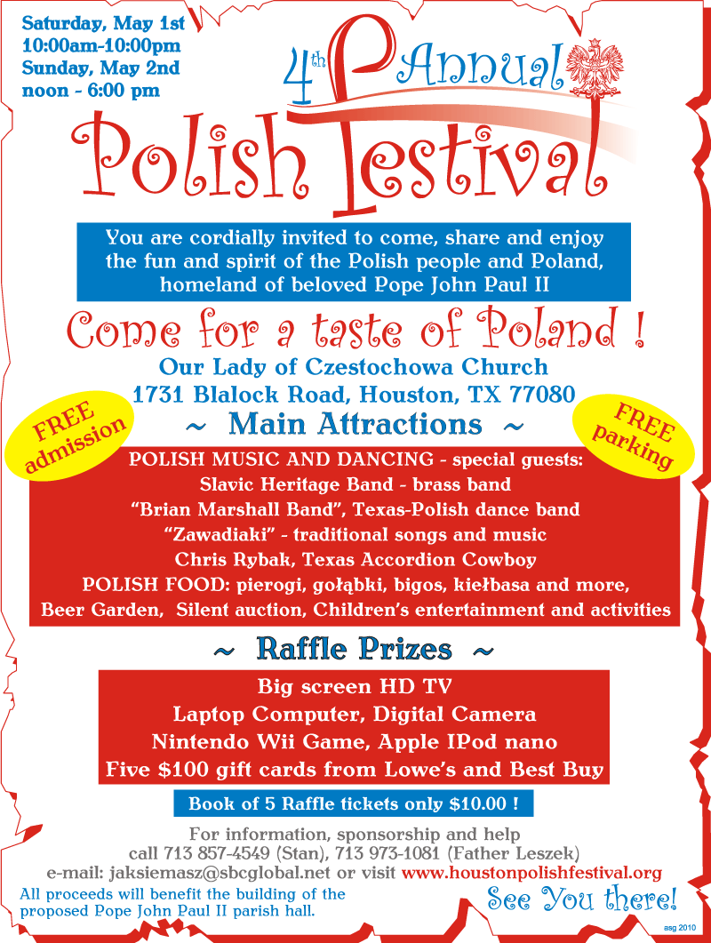 4th Annual Houston Polish Festival